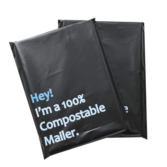 Black Compostable Mailers Bag